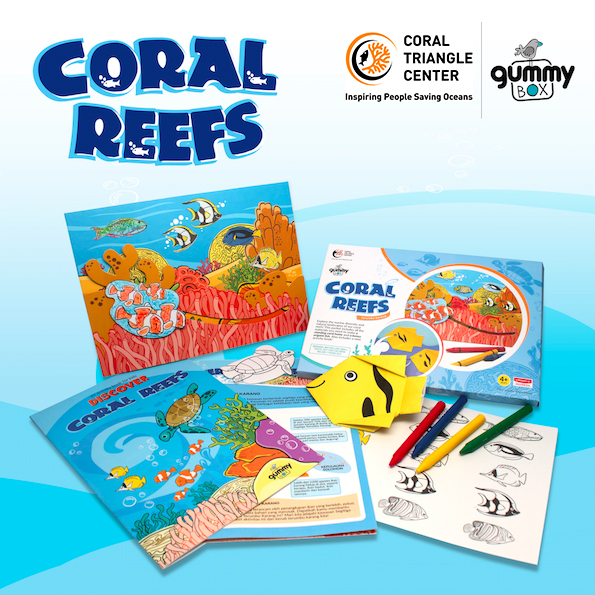 Coral Reef Activity Kit Available at Garuda Indonesia