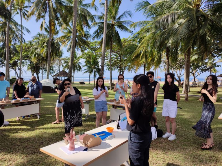 CTC’s Coral Clay Workshop Enliven the Re-Opening of Club Med Bali