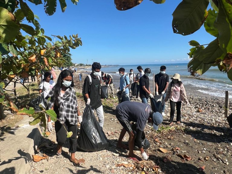 Celebrating World Ocean Day with Beach Clean Up Activities in Timor-Leste